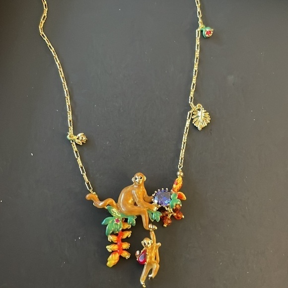 Les NEREIDES monkey 🙈 necklace - Picture 2 of 2